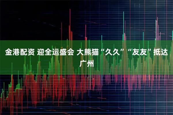 金港配资 迎全运盛会 大熊猫“久久”“友友”抵达广州