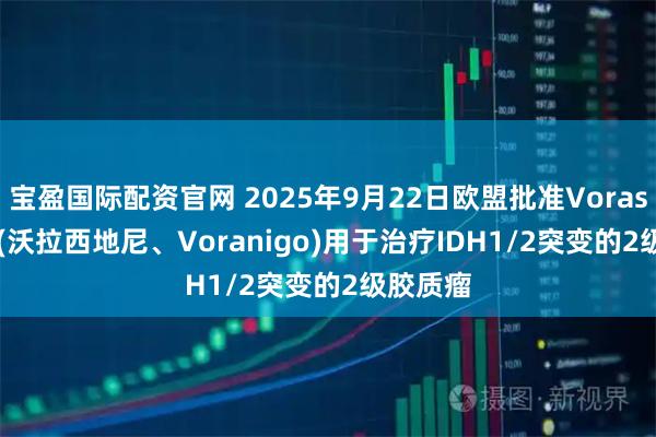 宝盈国际配资官网 2025年9月22日欧盟批准Vorasidenib(沃拉西地尼、Voranigo)用于治疗IDH1/2突变的2级胶质瘤